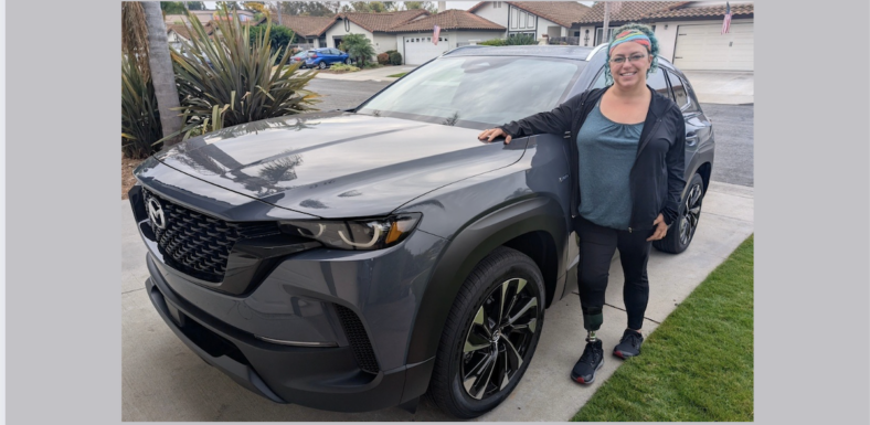 Liv Leigh With The 2025 Mazda Cx-50 Hybrid